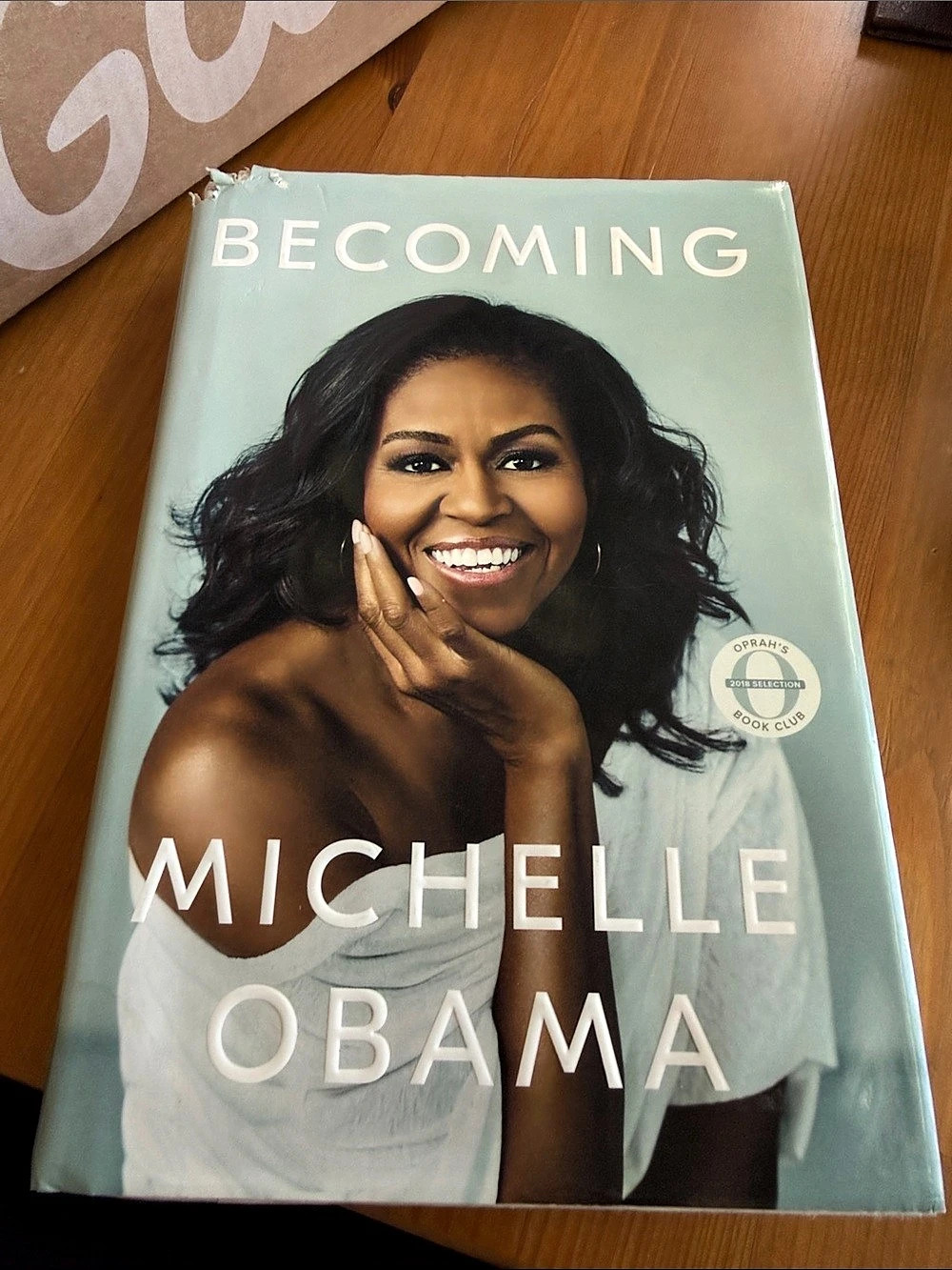 Becoming by Michelle Obama Hardcover Book